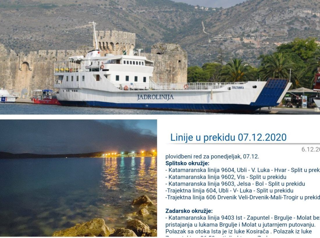 Otočani čekali trajekt za kopno koji nije stigao: “Bila je bonaca, tko će mi nadoknaditi štetu?”