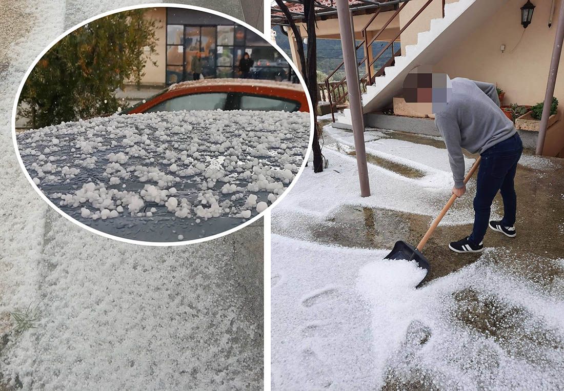 TUČA ZABIJELILA DALMACIJU Okućnice lopatom čistili čak i na Mljetu