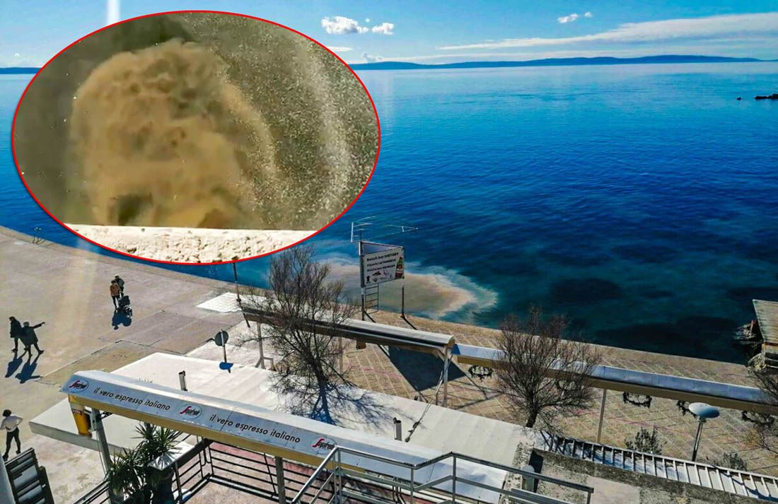 MORE SMRDI, ŠIRI SE SMEĐA MRLJA Ekološki incident na splitskim Bačvicama