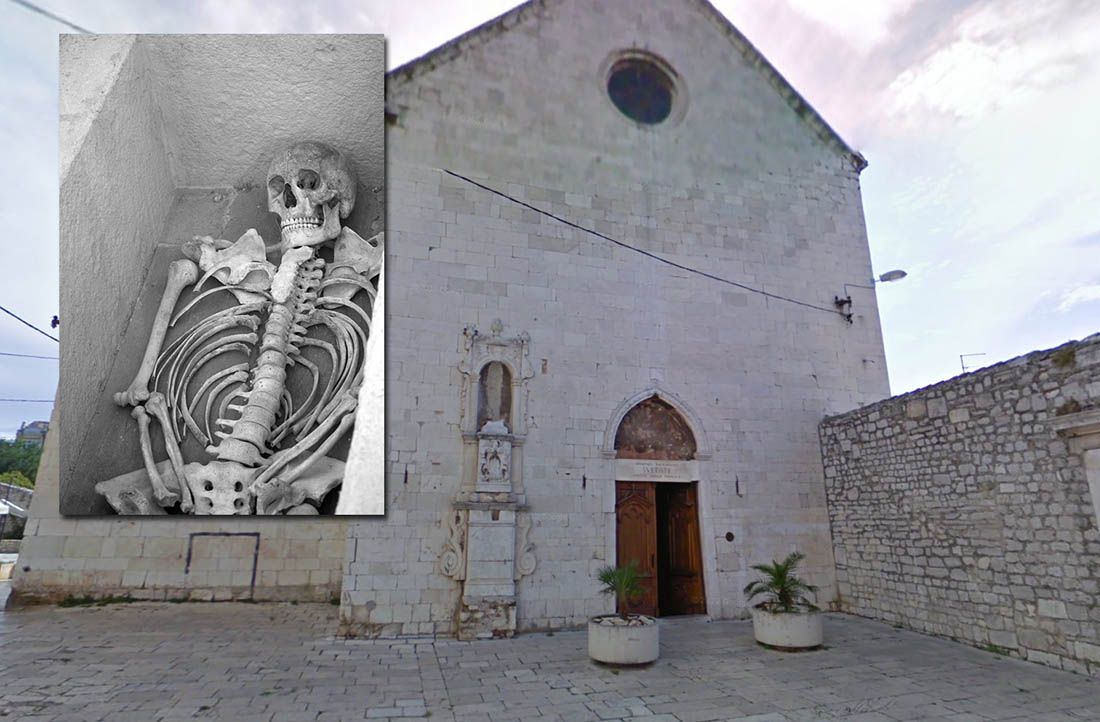 Ispod šibenskog trga pronađeno više 600 lubanja, trećina kostiju su dječje