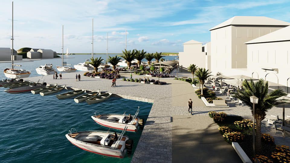 FOTO: JELSA ĆE ZABLISTATI Uređuje se riva i finalno šminka obalni pojas