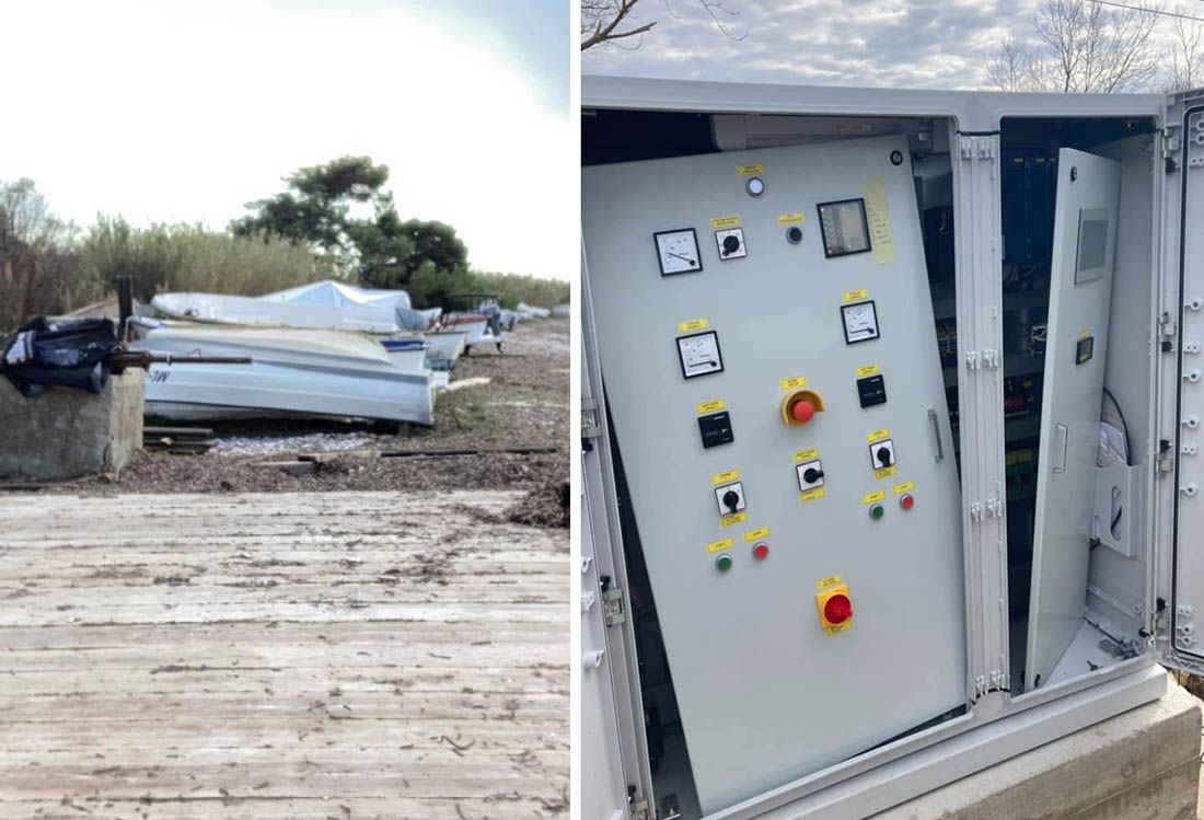 VANDALIZAM NA UNIJAMA Nakon izmještanja brodica zbog gradnje vodovoda/kanalizacije