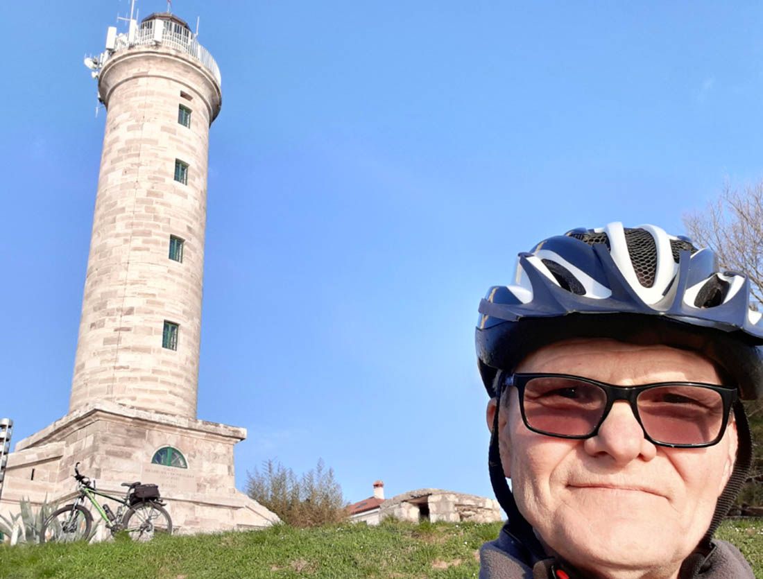 Umažanin Bono Dugonjić kreće s biciklom od Savudrije do Prevlake