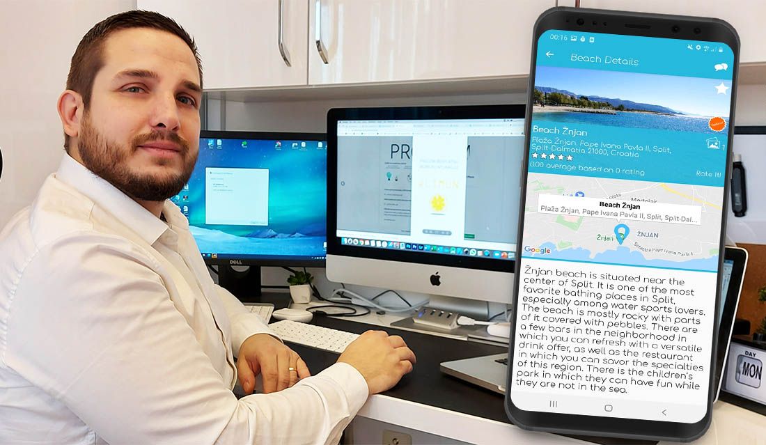 GDJE JE PLAŽA? Mobilna aplikacija koja će digitalizirati sve plaže u Hrvatskoj!