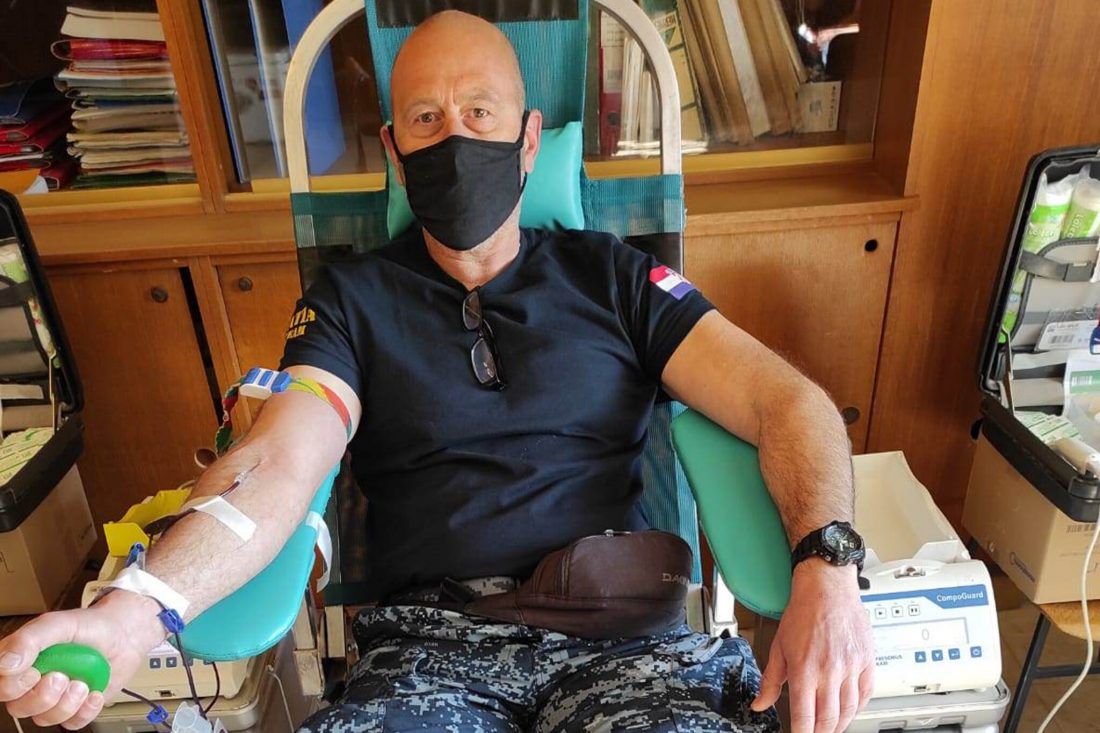 Pripadnici Hrvatske ratne mornarice darivali krv