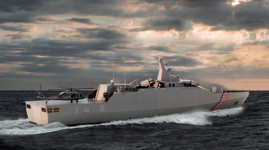 FOTO Ovako će izgledati hrvatski ratni brod nove generacije