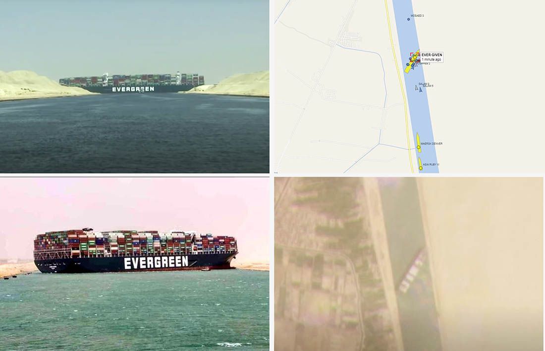 SUESKI KANAL I DALJE BLOKIRAN Osam tegljača pokušava osloboditi jednog od najvećih kontejneraša svijeta