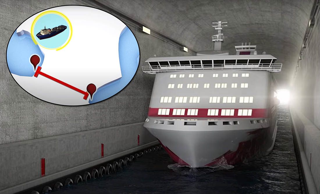 INFRASTRUKTURNI POTHVAT Norveška gradi prvi brodski tunel na svijetu