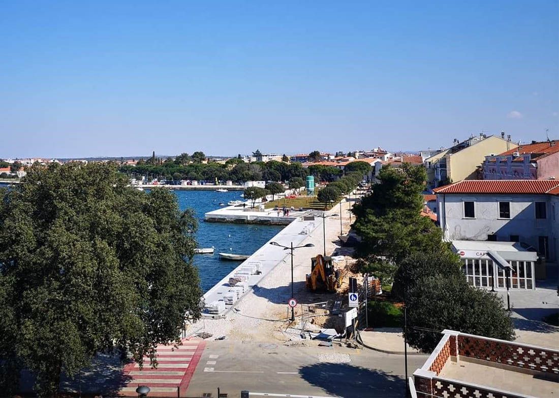 Riva u centru Umaga  poprima završne konture