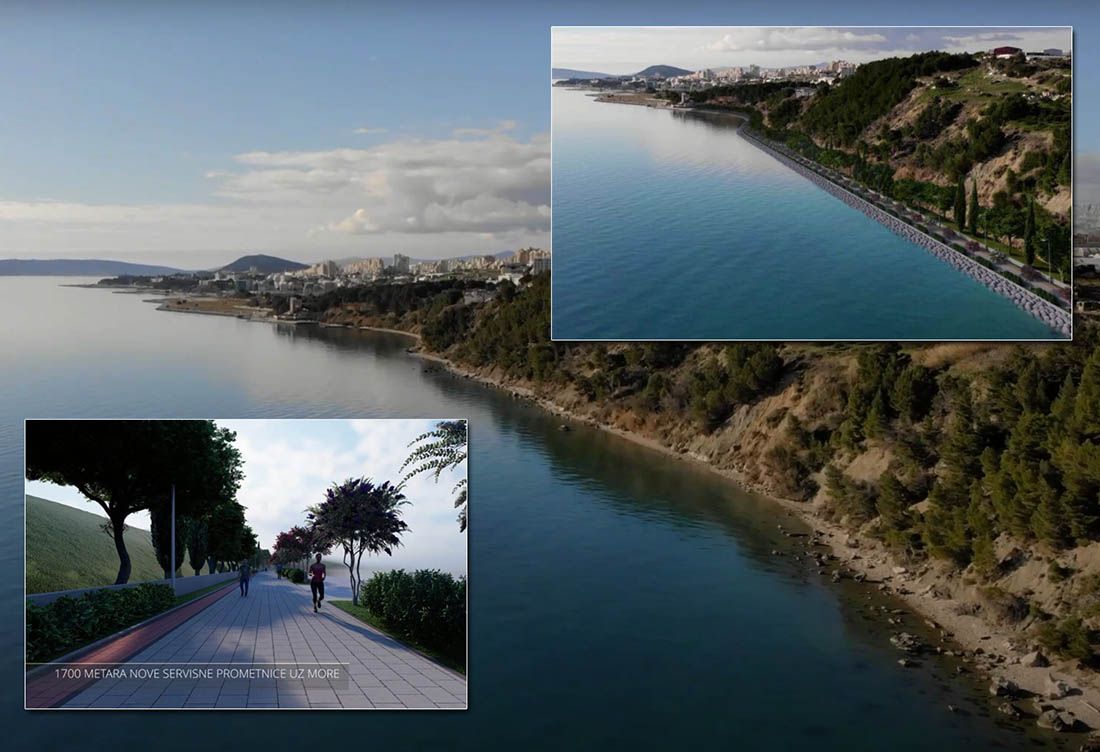 VIDEO Šetnica od Duilova do Stobreča duga 1700 metara sve bliže realizaciji