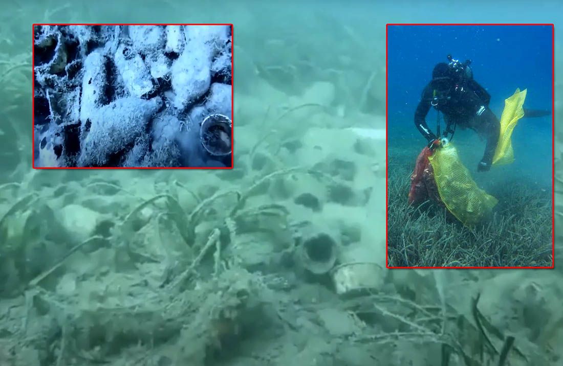 VIDEO Volonteri izvadili tri tone smeća iz uvale Muna na Žirju: “15 godina nitko nije čistio!”