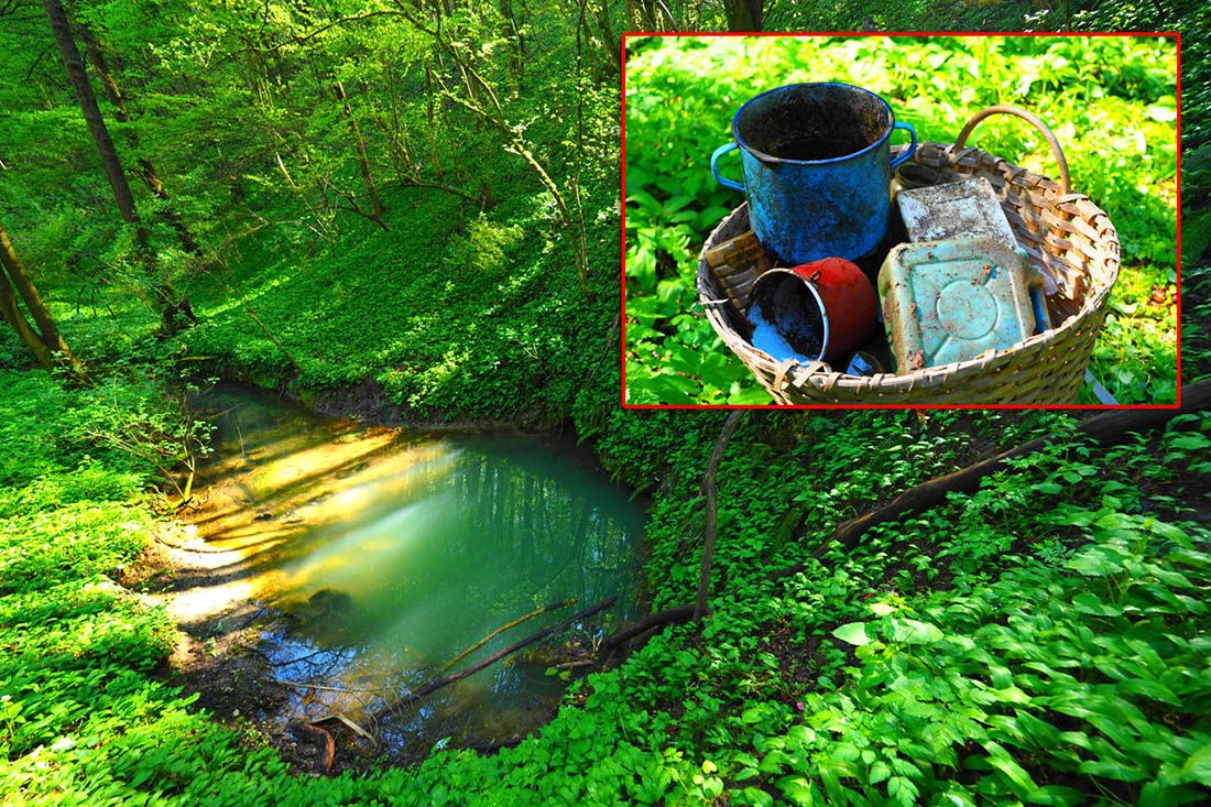 PRLJAVU VODU NE MOŽEŠ OPRATI Udruga Zelene stope očistila potok Bistrac uz Dan planeta Zemlje