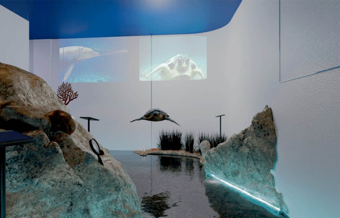 DODIR RIJEKE I MORA Posjetiteljski centar u Kanalu sv. Ante koji uvlači posjetitelje u podvodni svijet ušća Krke