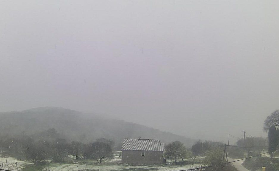 ISTRA POD SNIJEGOM Zabijelili se Lovran i Pazin