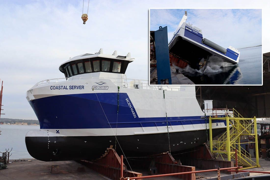 USPJEŠNO PORINUĆE Sedmi Tehnomontov brod za norveško ribogojilište