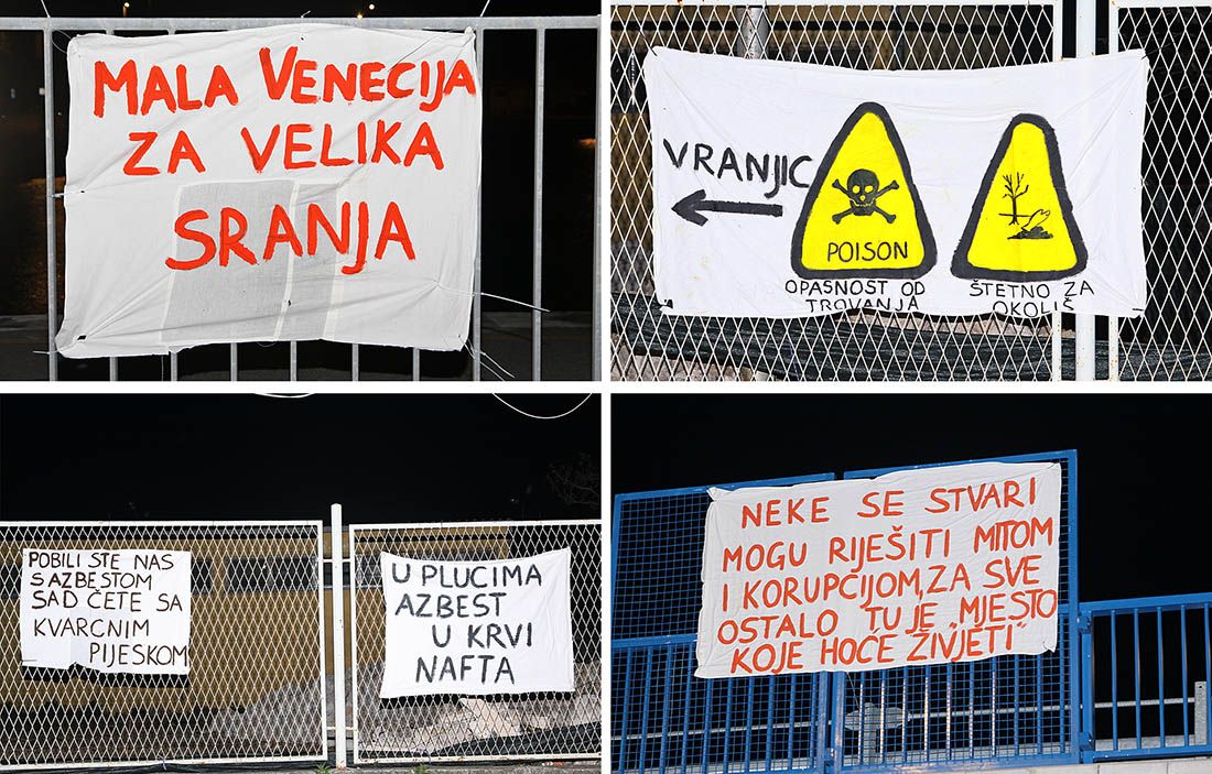 FOTO Vranjičani prosvjedovali: “Frustrirani smo neradom državnih tijela”