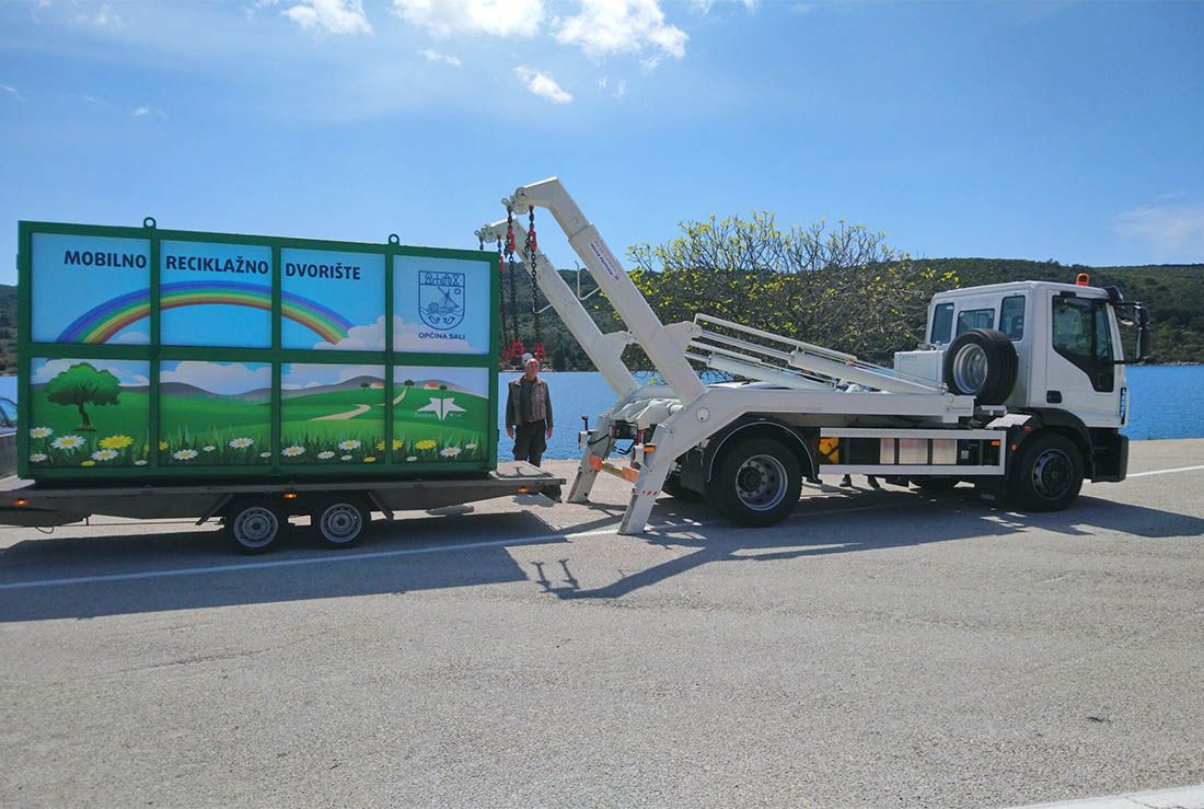 Općina Sali nabavila mobilno reciklažno dvorište