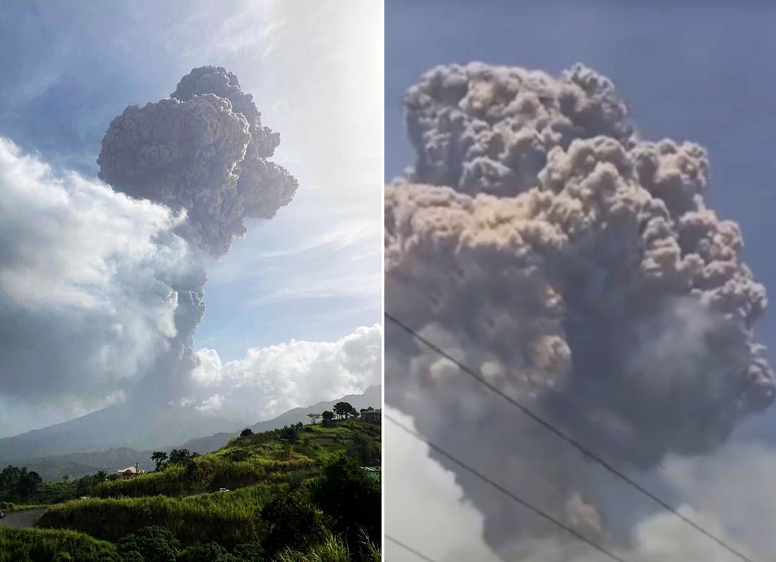 ERUPTIRAO VULKAN NA KARIBIMA Traje hitna evakuacija stanovništva