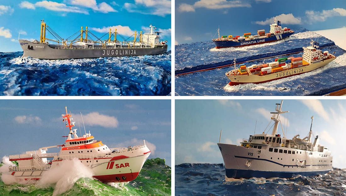 Lošinjski kapetan izrađuje 3D makete: “Za razliku od današnjih, trgovački brodovi iz 80-ih imali su dušu!”