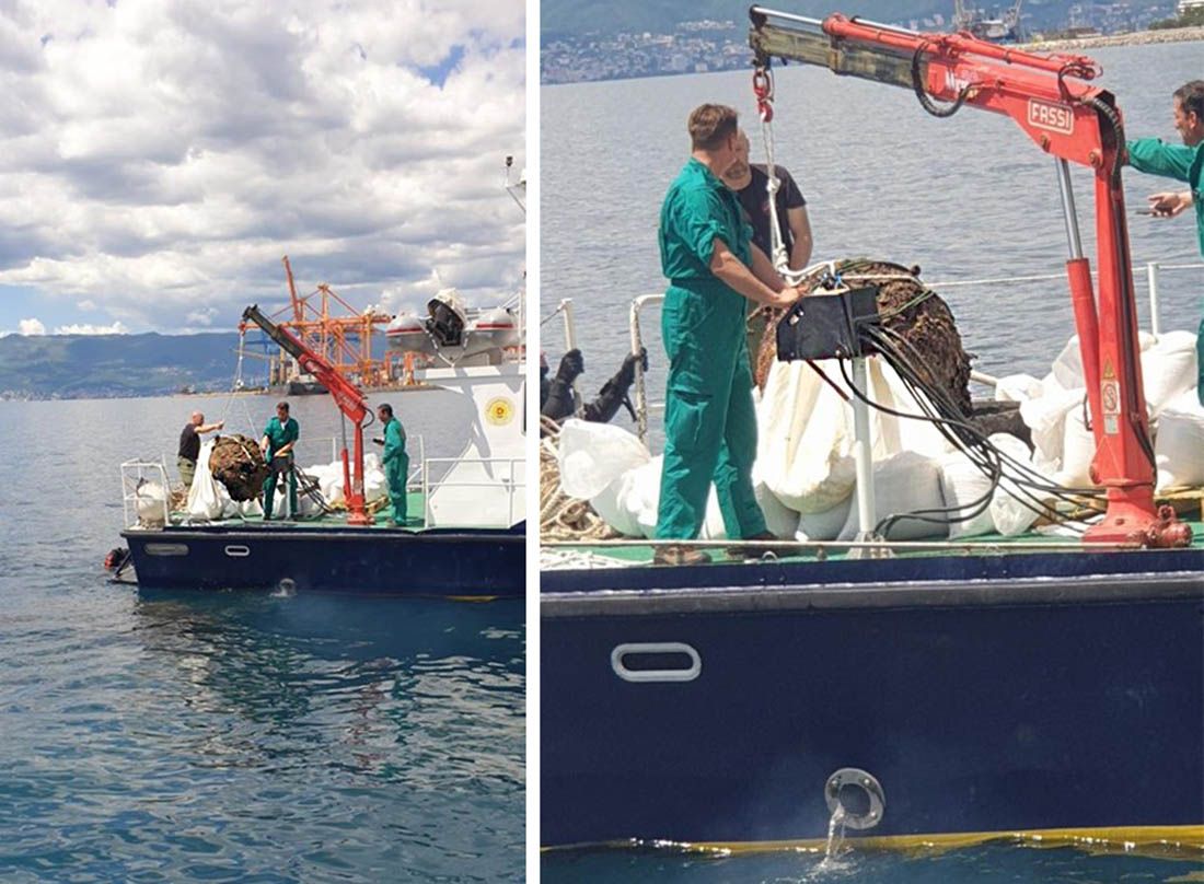 VIDEO Uspješno neutralizirana golema protubrodska mina zaostala iz Drugog svjetskog rata