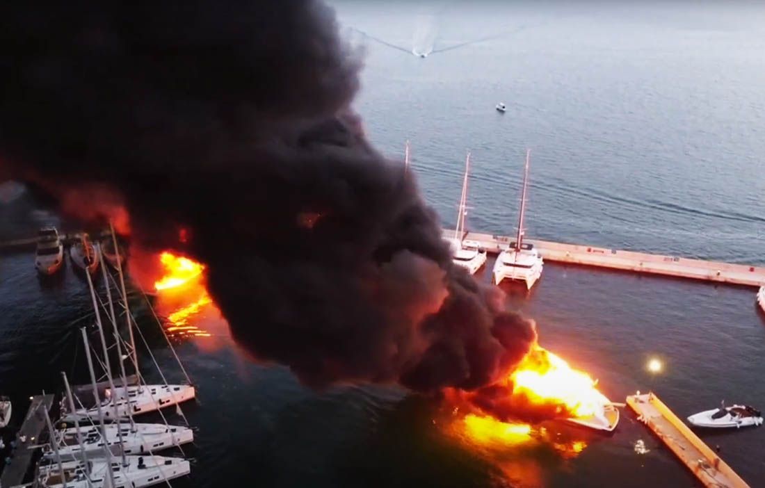 STRAH OD EKOLOŠKE KATASTROFE: “Ne može se disat, nakon požara, sve smrdi po nafti”