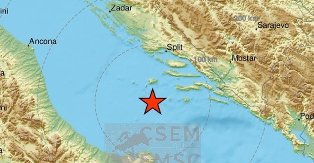NE MIRUJE TLO U JADRANU:  Treslo se podmorje kod Visa
