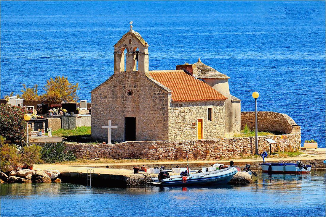 Kamen za ovu crkvicu korišten je i za palače u Veneciji, Rimu, New Yorku…