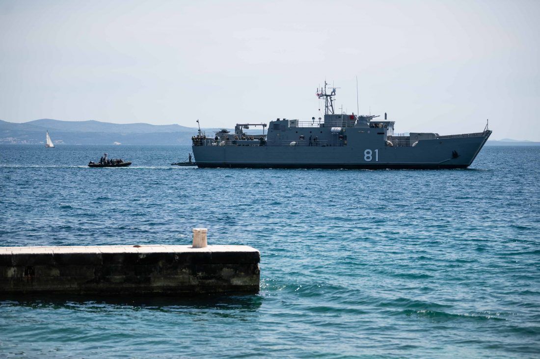 Polaznici Ratne škole s predstavnicima Grada Splita i Županije splitsko-dalmatinske