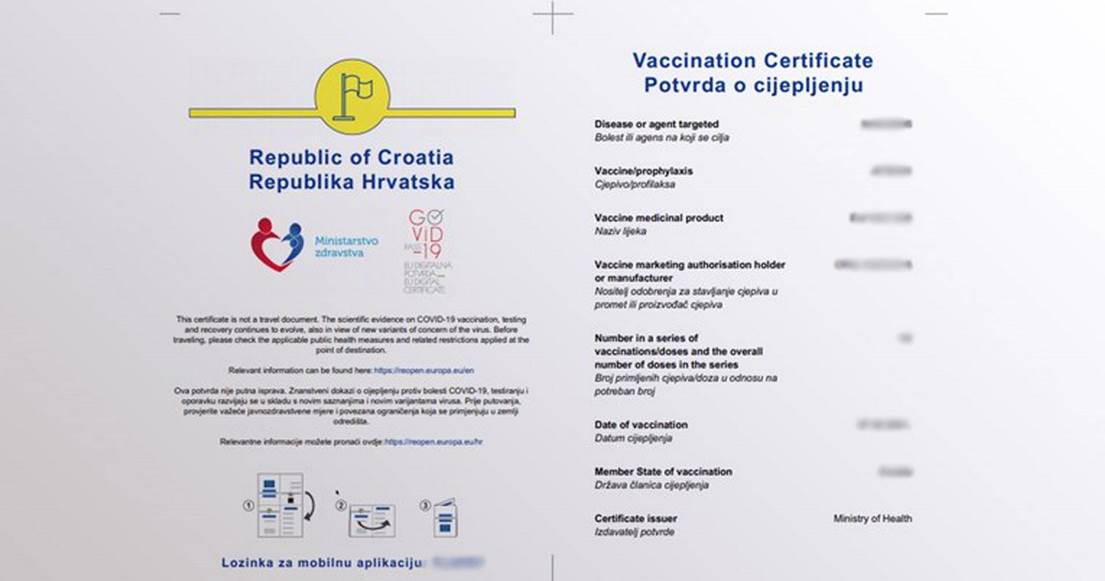 POČELO IZDAVANJE COVID-PUTOVNICA: Možete je zatražiti i online