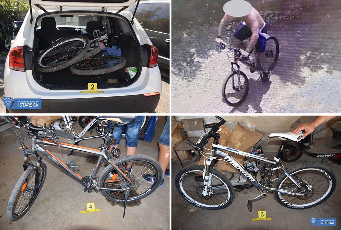 Slovenac krao bicikle po Istri pa ih prevozio u Sloveniju