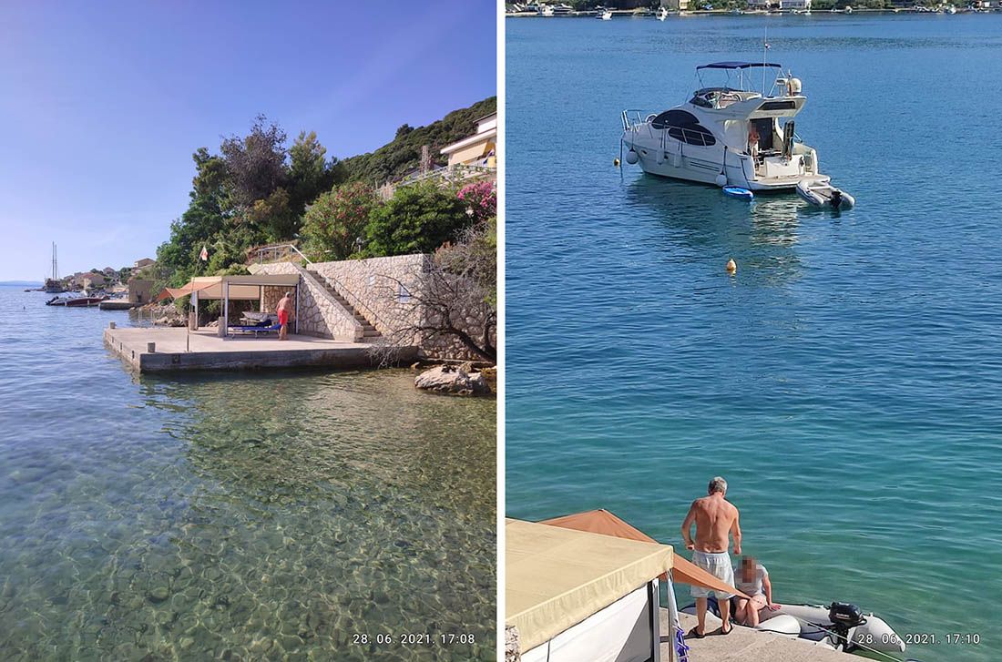 Nijemac betonirao mul, nikome ne da pristup, postavio 4 bove i dovodi prijatelje s jahtama!