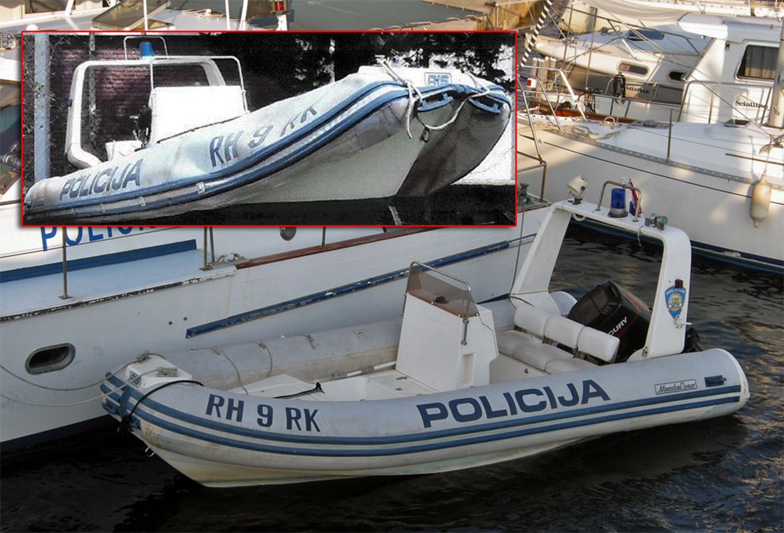 Želite policijsko plovilo? Ovo je na prodaju!