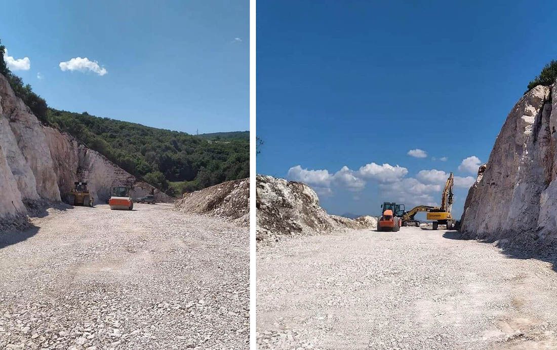 Zatvara se cesta Postira-Dol, a radovi na cesti Pučišća-Povlja napreduju ispred rokova!