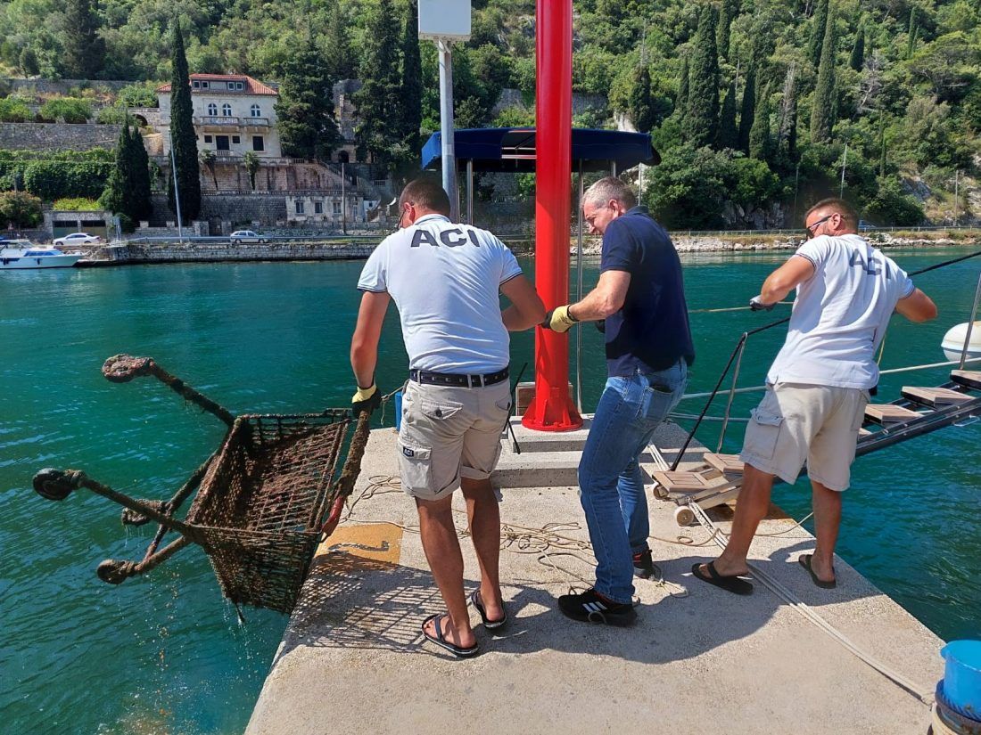 Velike akcije čišćenja podmorja u ACI marinama Dubrovnik i Šimuni