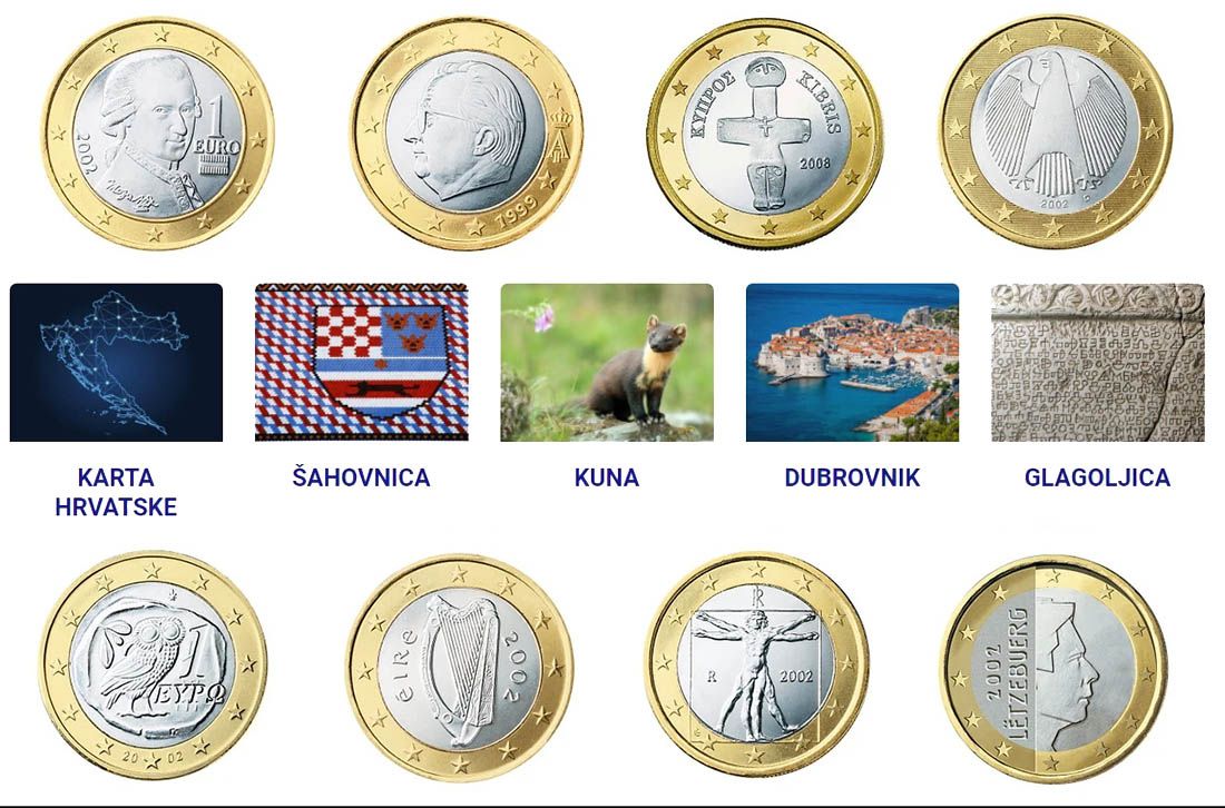 Koji hrvatski motiv želite na kovanici eura? Možete birati još danas i sutra!