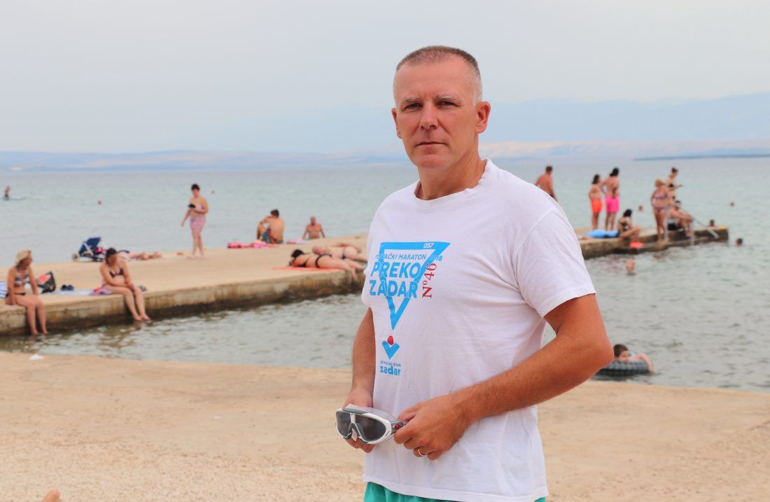 Virski maratonac Goran Jadrić uoči maratona Preko-Zadar: “Želja mi je oplivati oko cijelog otoka Vira”