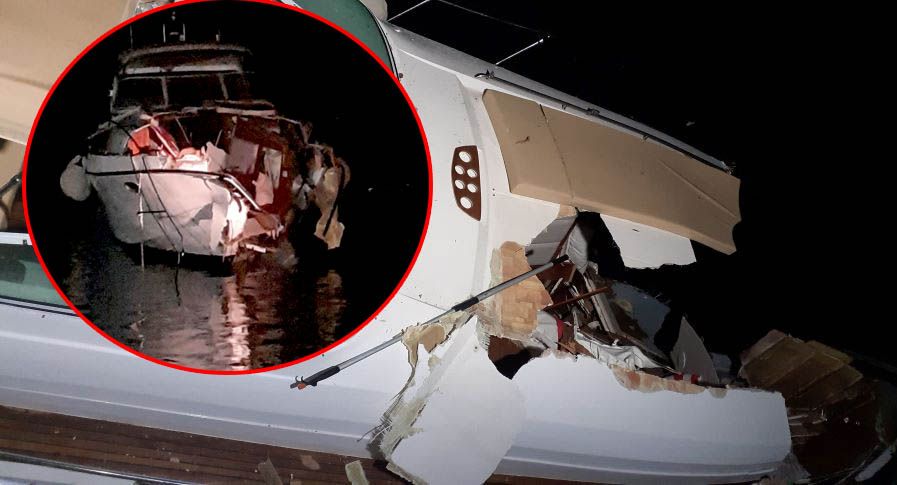 FOTO Pogledajte što je ostalo od glisera nakon stravične pomorske nesreće u Hvarskom kanalu