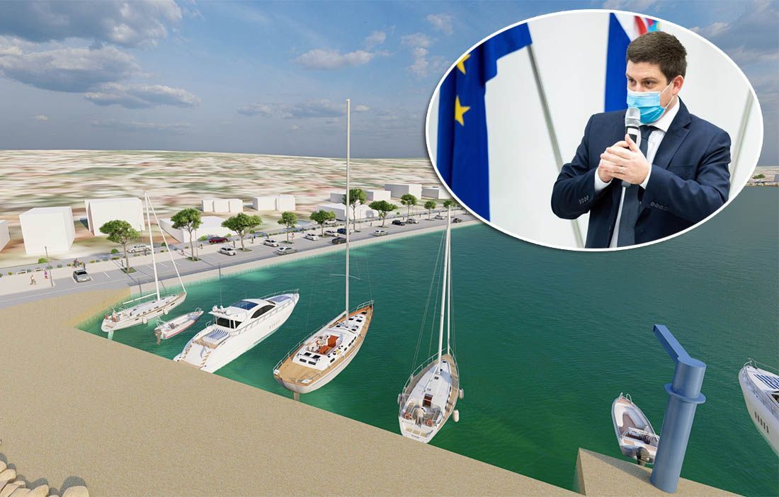 Gradu Novalji 24 milijuna kuna iz EU-a za rekonstrukciju Primorske ulice prema luci Novalja