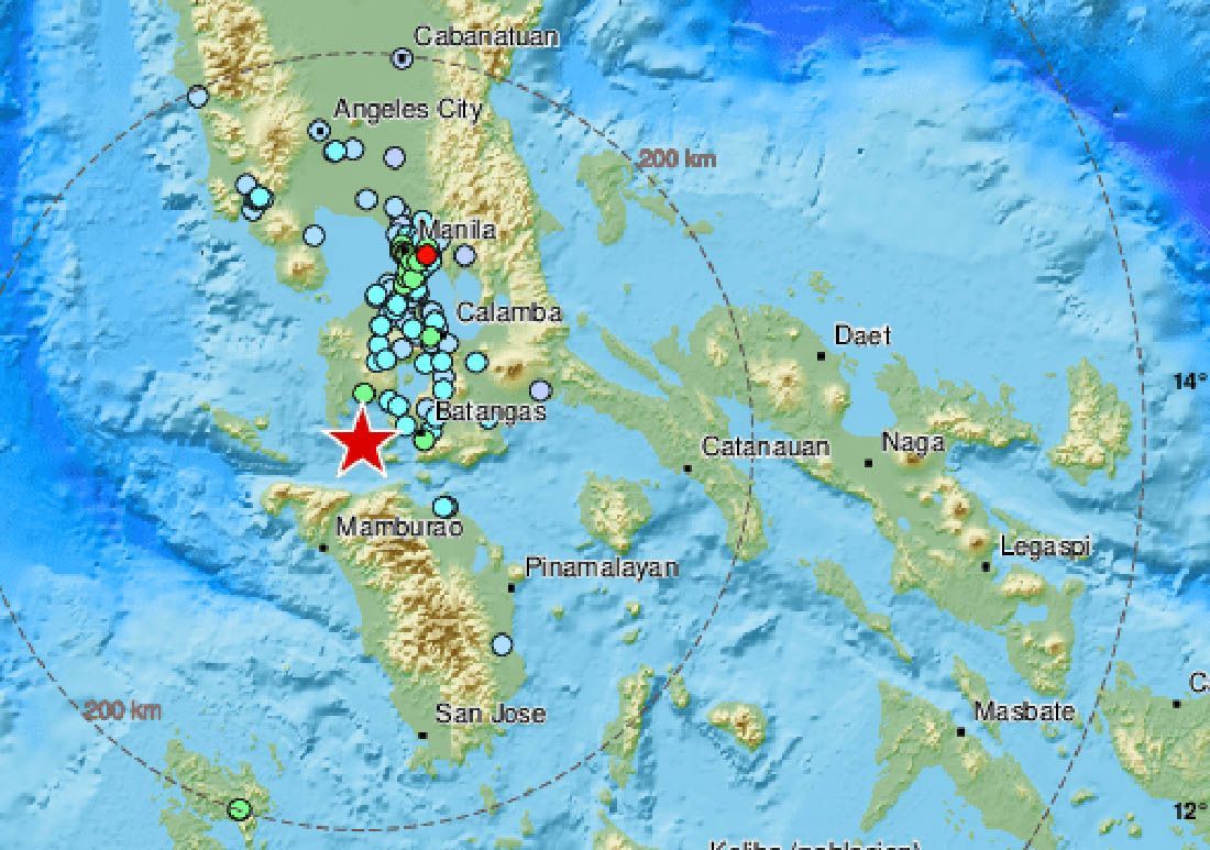 Potres jačine 6.6 po Richteru pogodio Filipine
