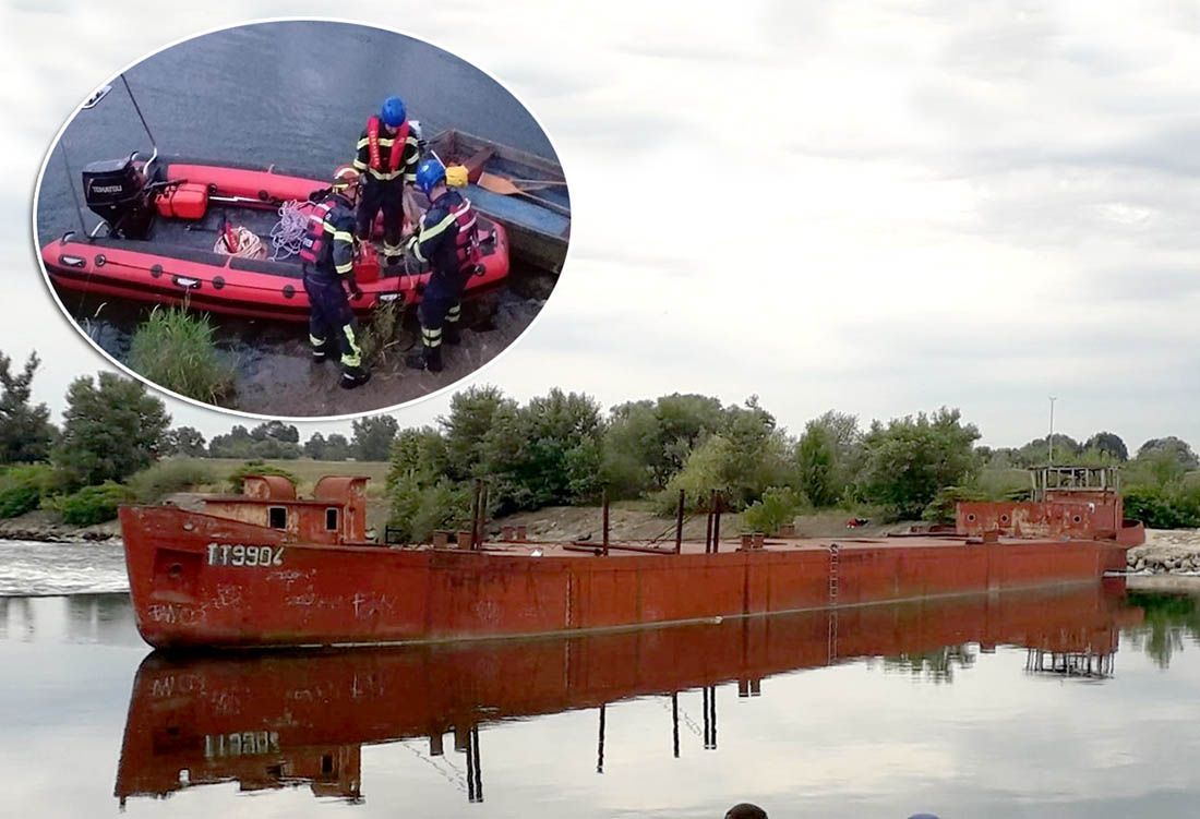 Koordiniranom akcijom više službi uspješno odsukan brod na Savi u Zagrebu