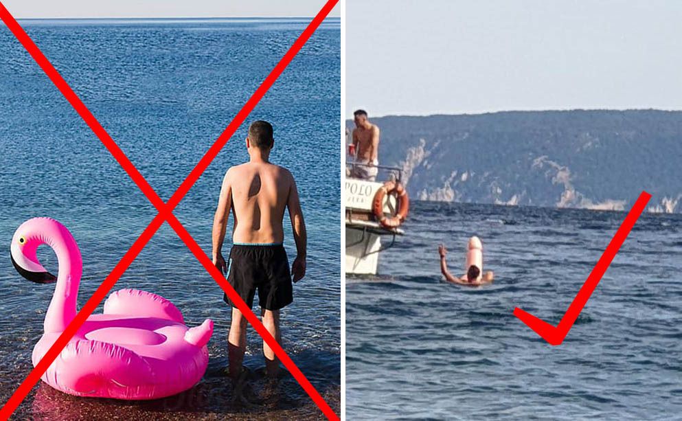 FLAMINGOSI, ADIO Evo što je novi trend na dalmatinskim plažama