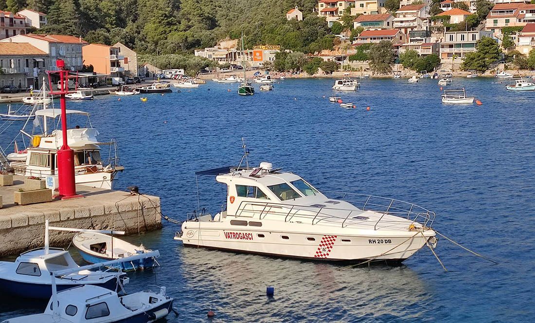 SVETI STJEPAN Zaplovio prvi vatrogasni brod na otoku Korčuli