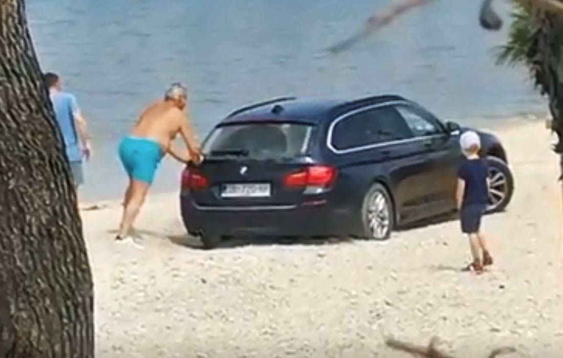 Kad se Slavonac previše zaželi mora… Prizor iz Zadra koji je nasmijao mnoge