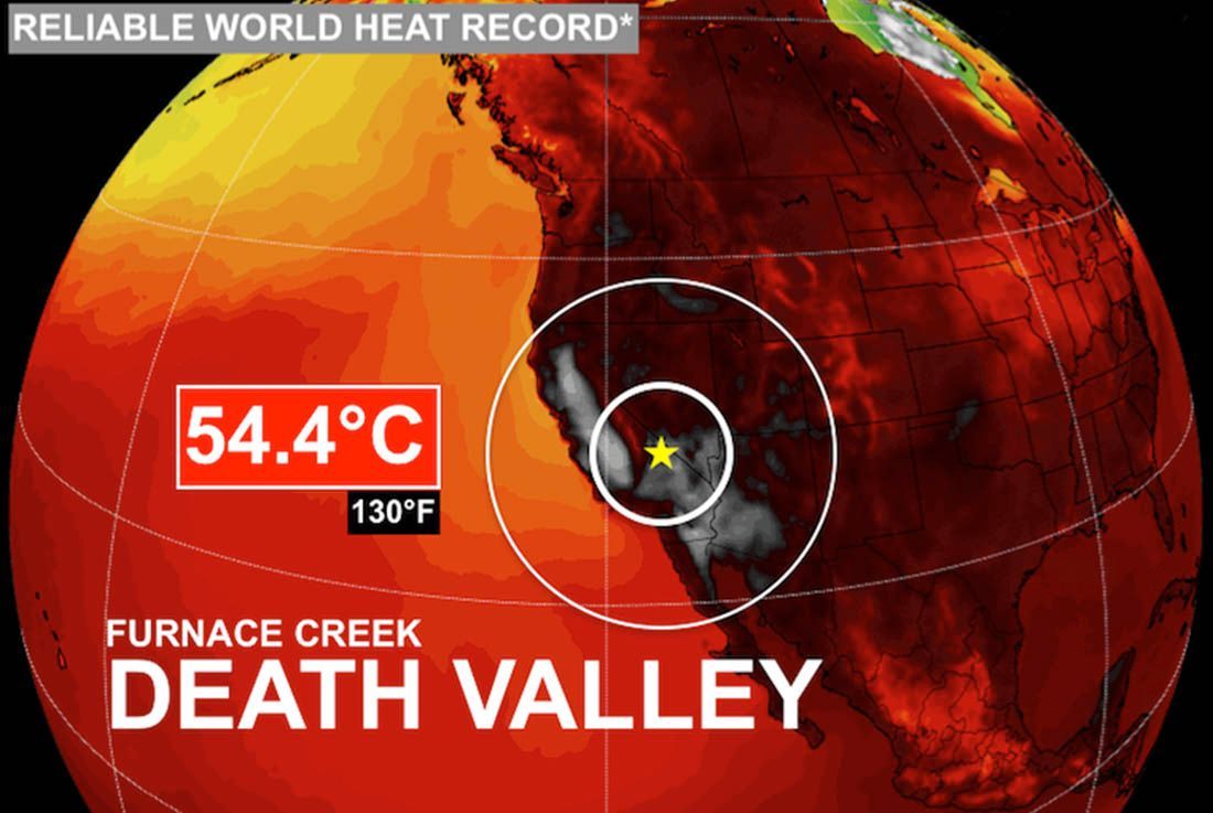 SRUŠEN REKORD Izmjerena najviša temperatura na Zemlji