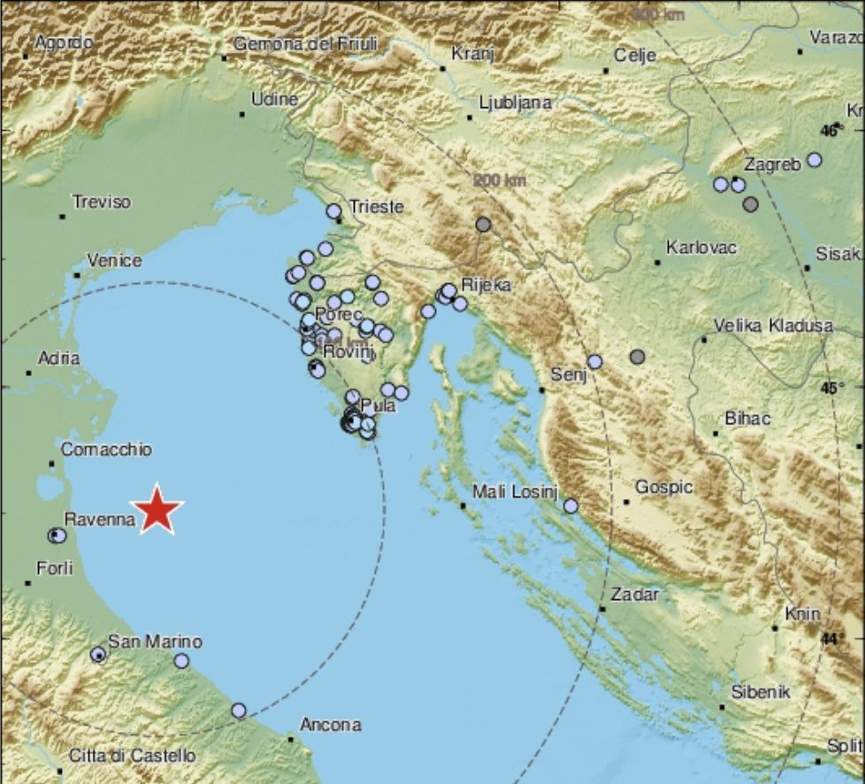 OPET POTRES Nova podrhtavanja u Jadranu