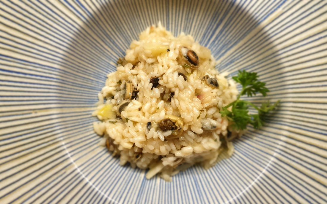 RECEPTI DUBROVAČKOG PRIMORJA Rižot od priljepaka ili lumpara