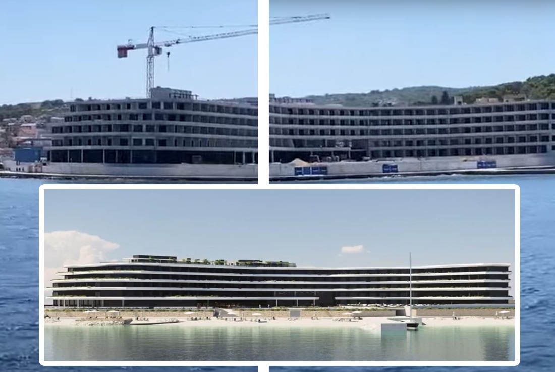 Digla se buka oko gradnje hotela u Postirama na Braču – Načelnik: “Ne znam zašto se digla prašina oko svega”