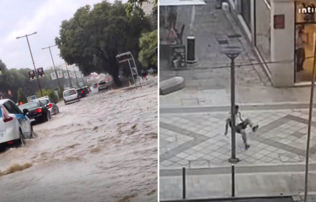 NEVRIJEME U SPLITU I KAŠTELIMA – U pola sata palo više kiše nego u čitavom mjesecu!