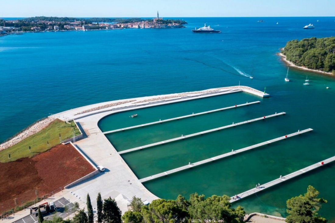 U Rovinju za 15. rujna najavljeno otvaranje nove komunalne luke San Pelagio