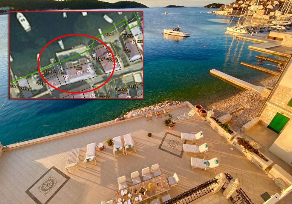 Vlasnik vile u Visu nema dozvolu za terasu u moru, uklonjen i Instagram profil za oglašavanje vile!